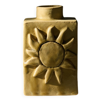 Small Good Vibes Vase - Sun