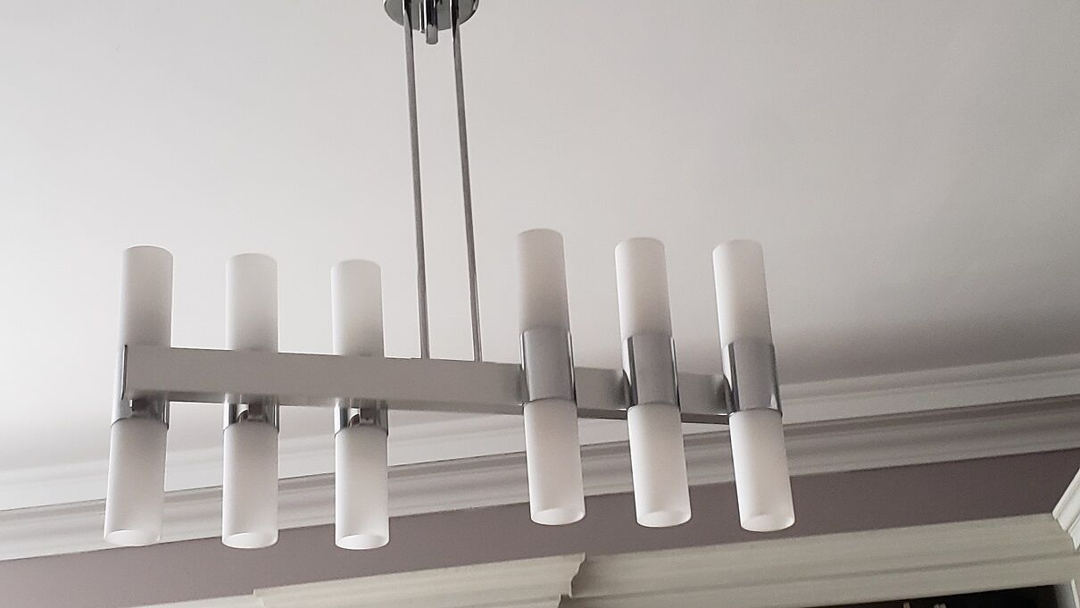 Vintage chandelier 12 burners