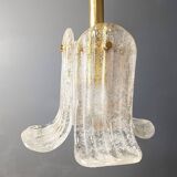 Vintage pendant light by Glashutte limburg, 1960s