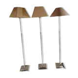 3 adjustable height floor lamps