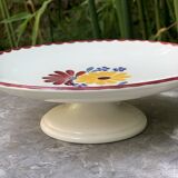 Fruit cup on low pedestal in Salins Milanese service earthenware