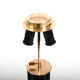 Fine Danish Bakelite and Brass Table Lamp 1930s