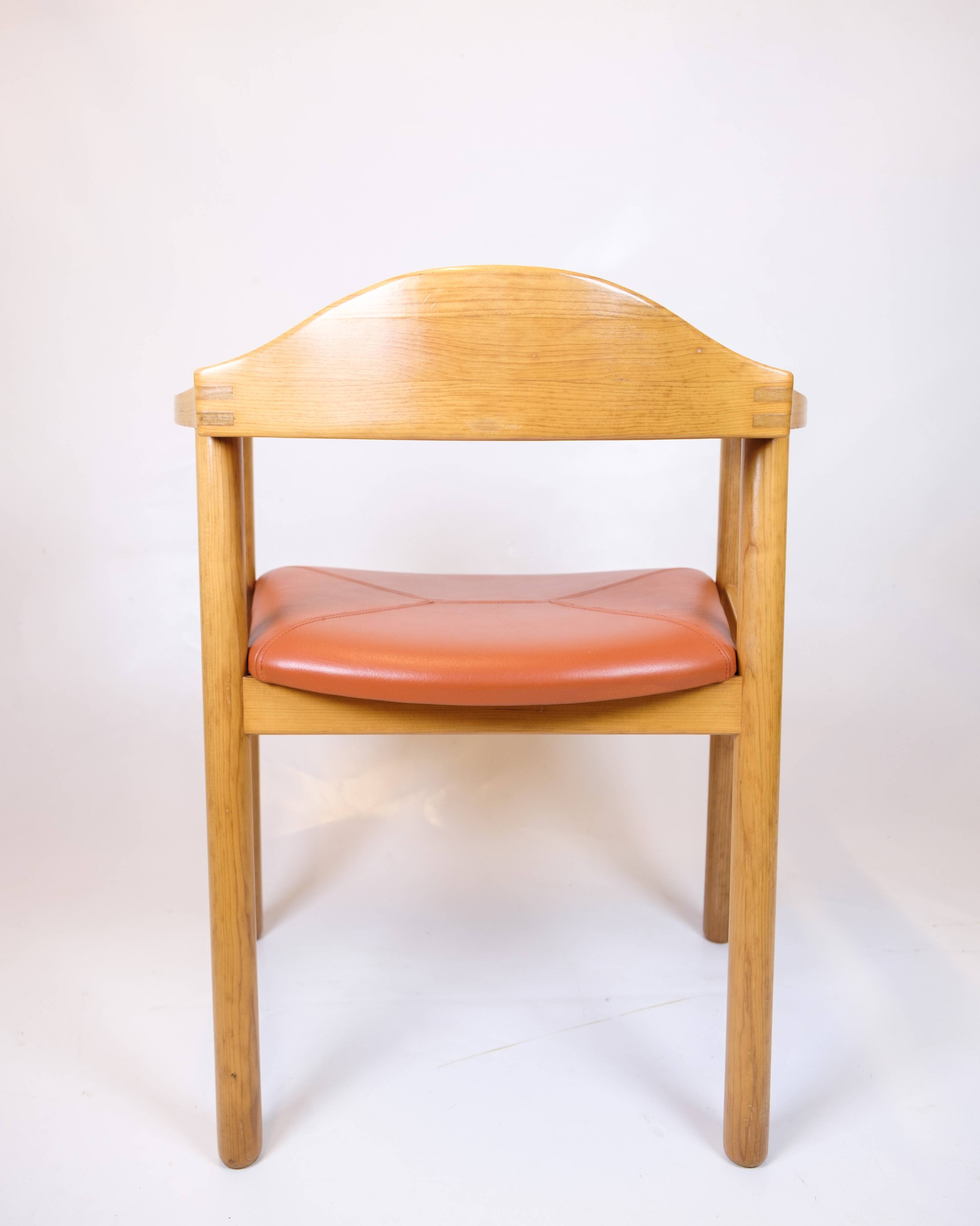 Armchair - Model Form 75 - Cognac leather seat - Tappede Collections - Andreas Hansen - 1980s