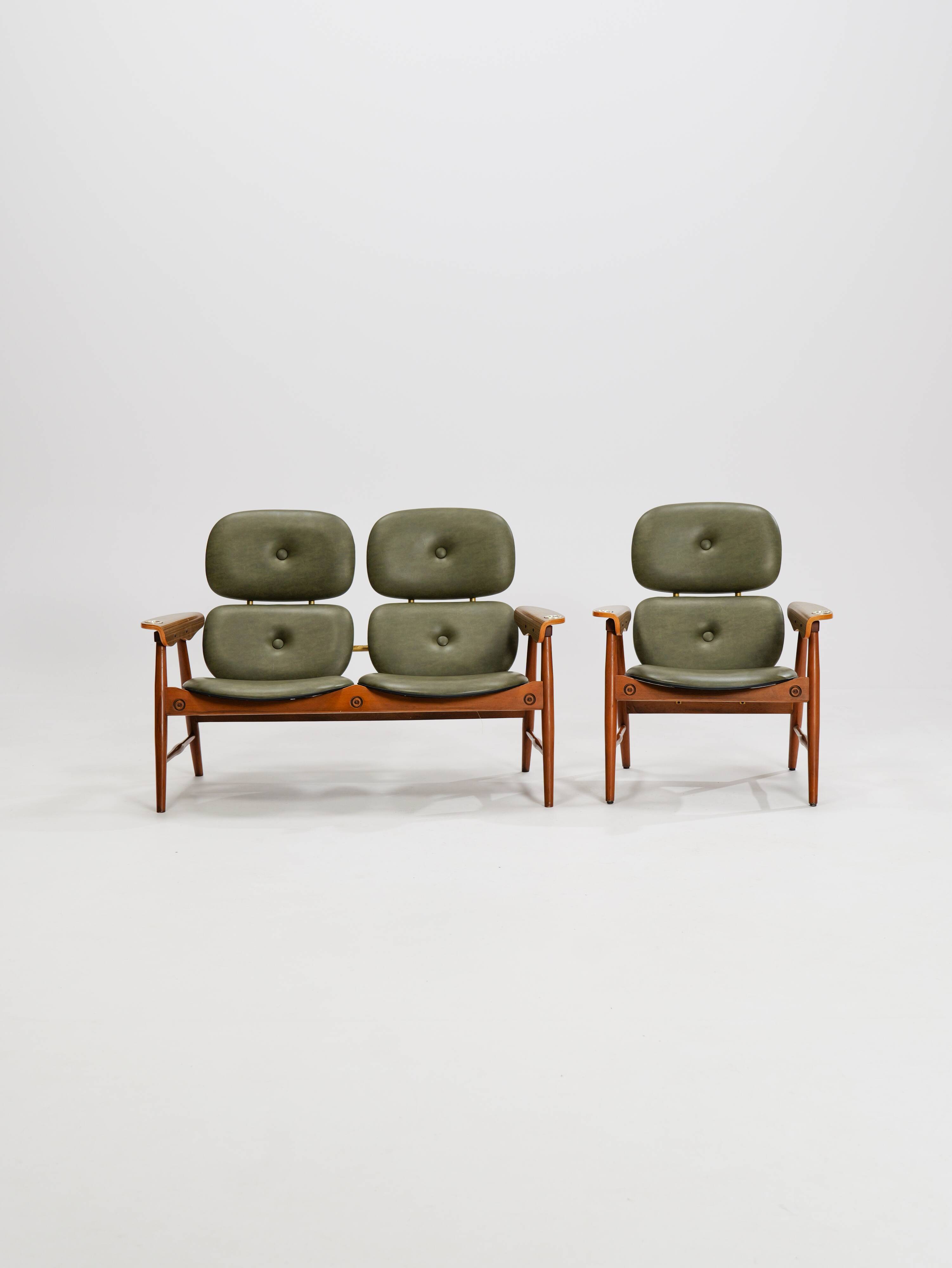 'Relax' sofa set by Marco Zanuso for Poltronova, 1960s