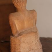 Terracotta young man lying nude, 1988