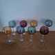 6 verres à digestif, années 60