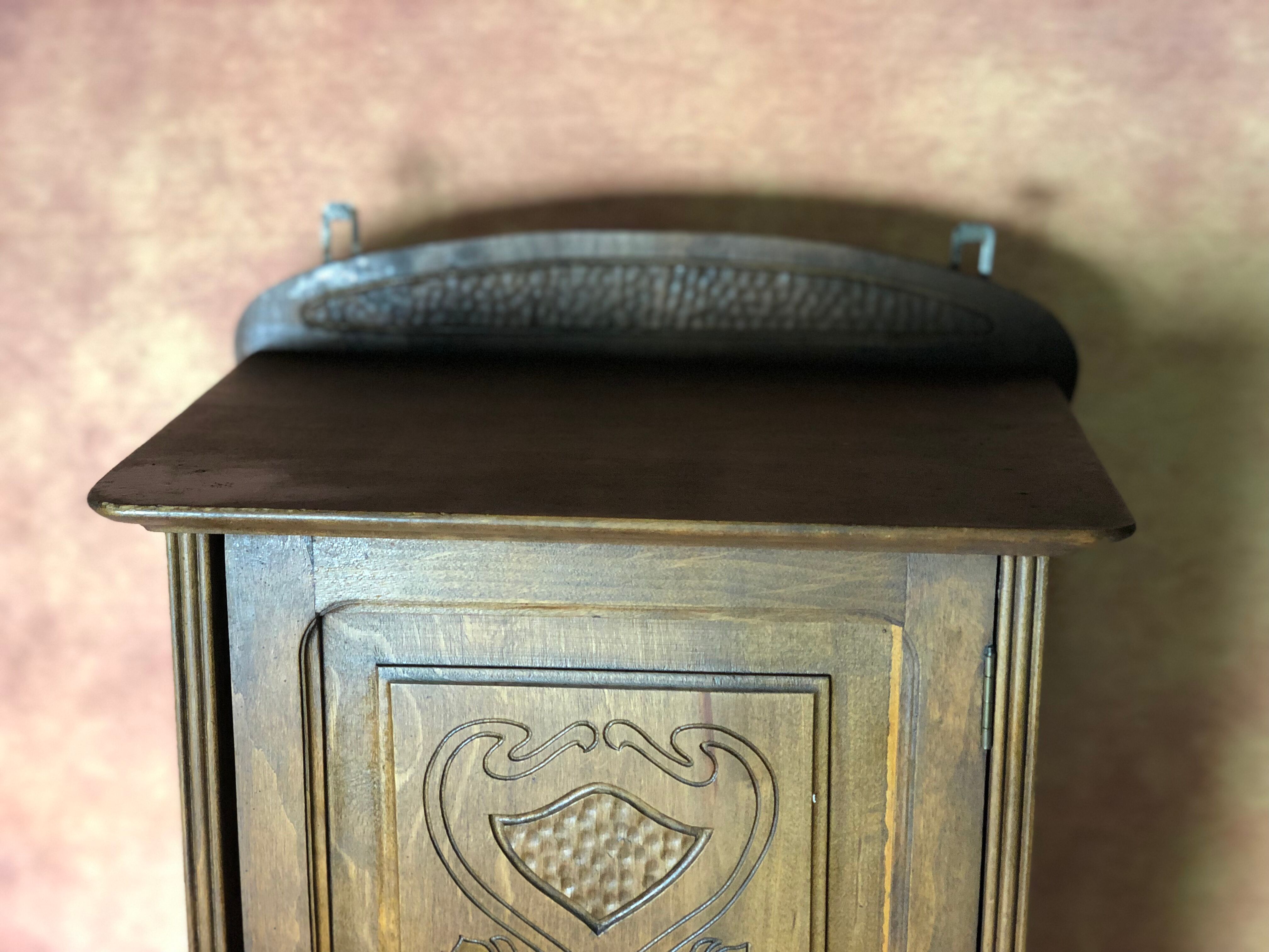 Art nouveau wardrobe