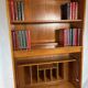 Mid-Century Retro Vintage Teak Tall Bookcase with Bureau Interior by G-Plan