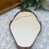 Miroir en Bois Sculpté – Style Baroque / Rocaille - Rococo
