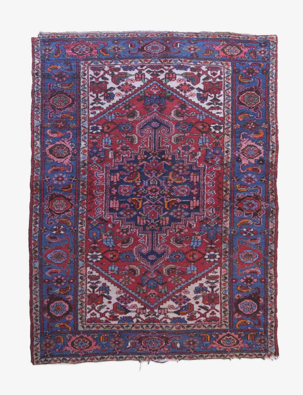 Vintage Persian rug - 203 x 135 cm