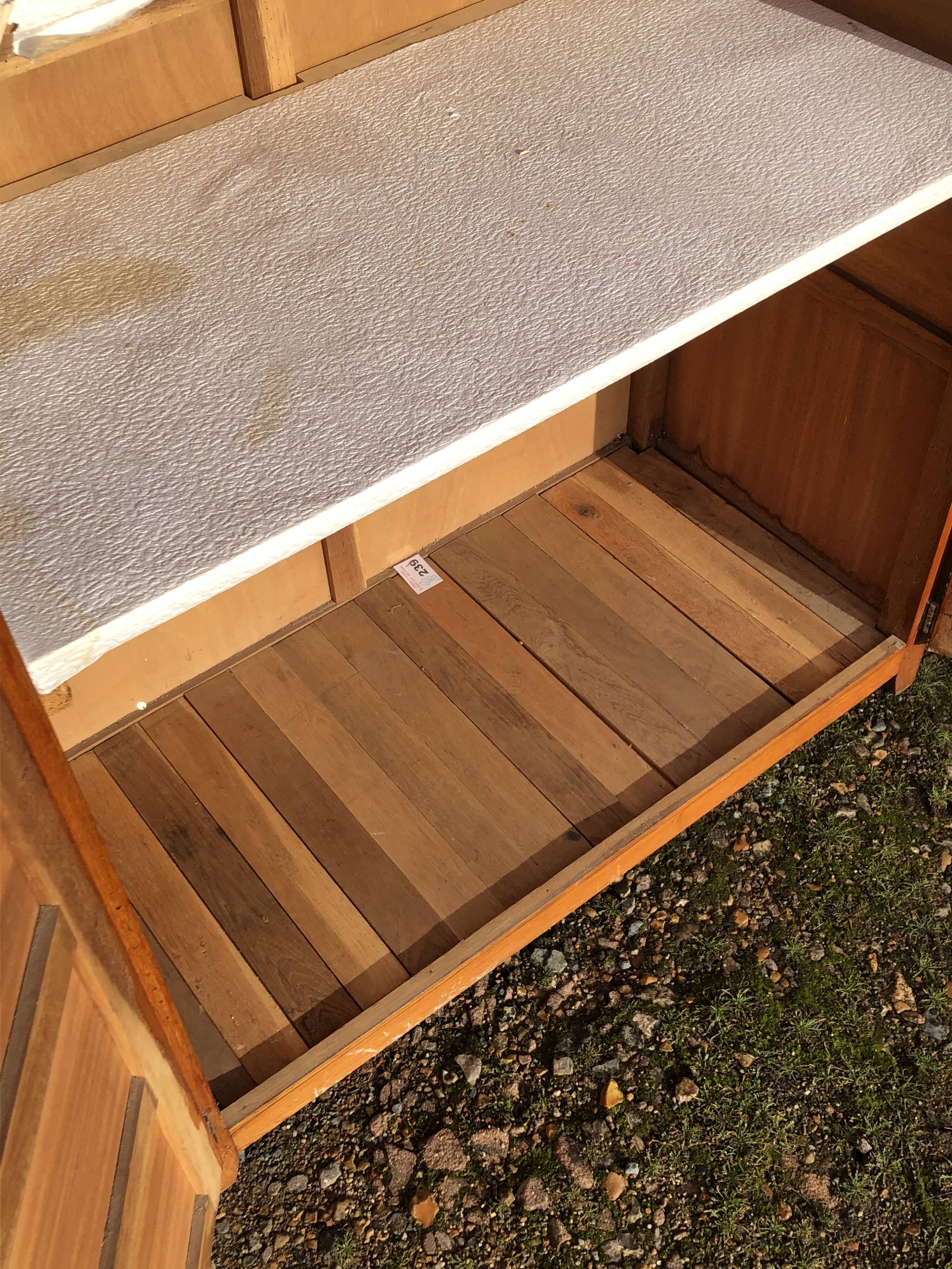 Parisian wardrobe two doors by René Gabriel