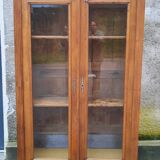 Walnut display case 1900
