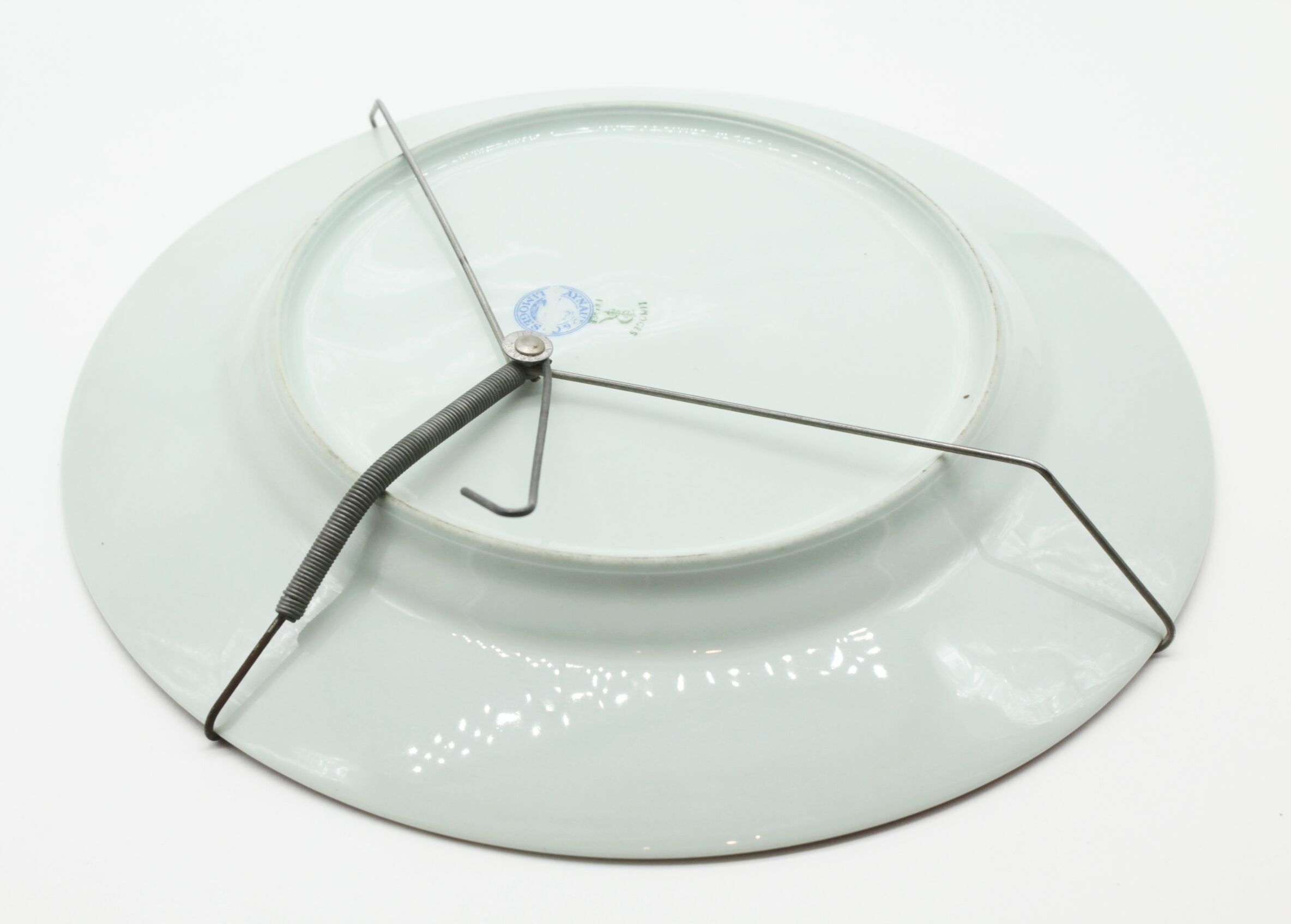Chinese limoges porcelain plate