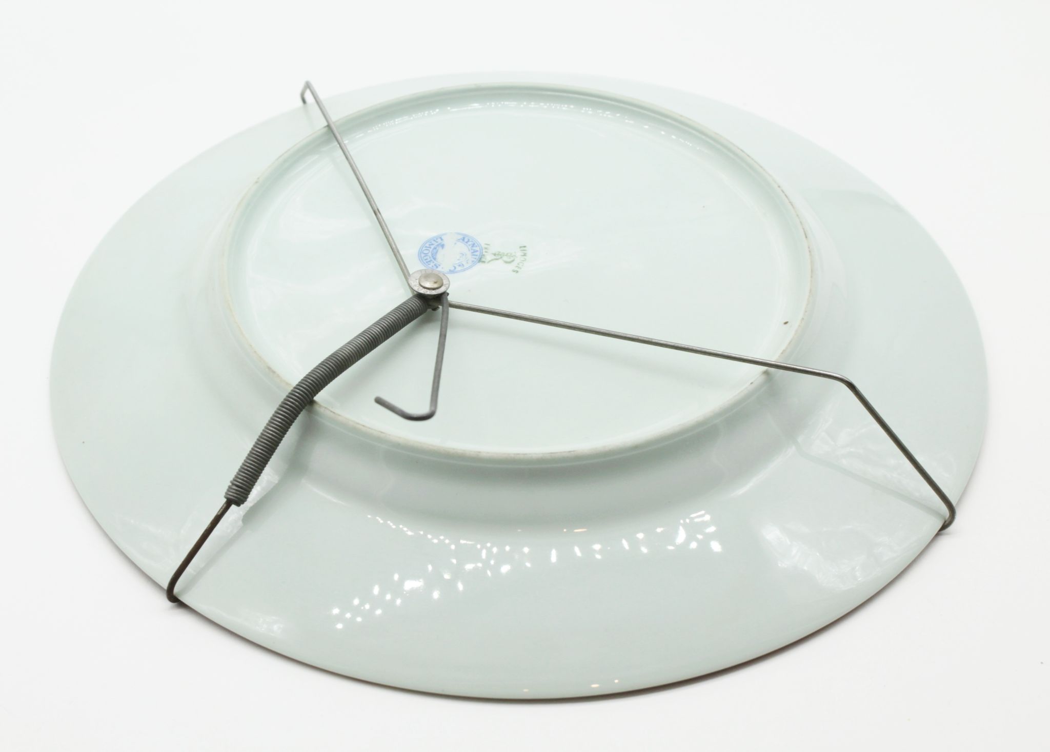 Chinese limoges porcelain plate