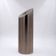 Brushed Aluminium large vase H:40cm