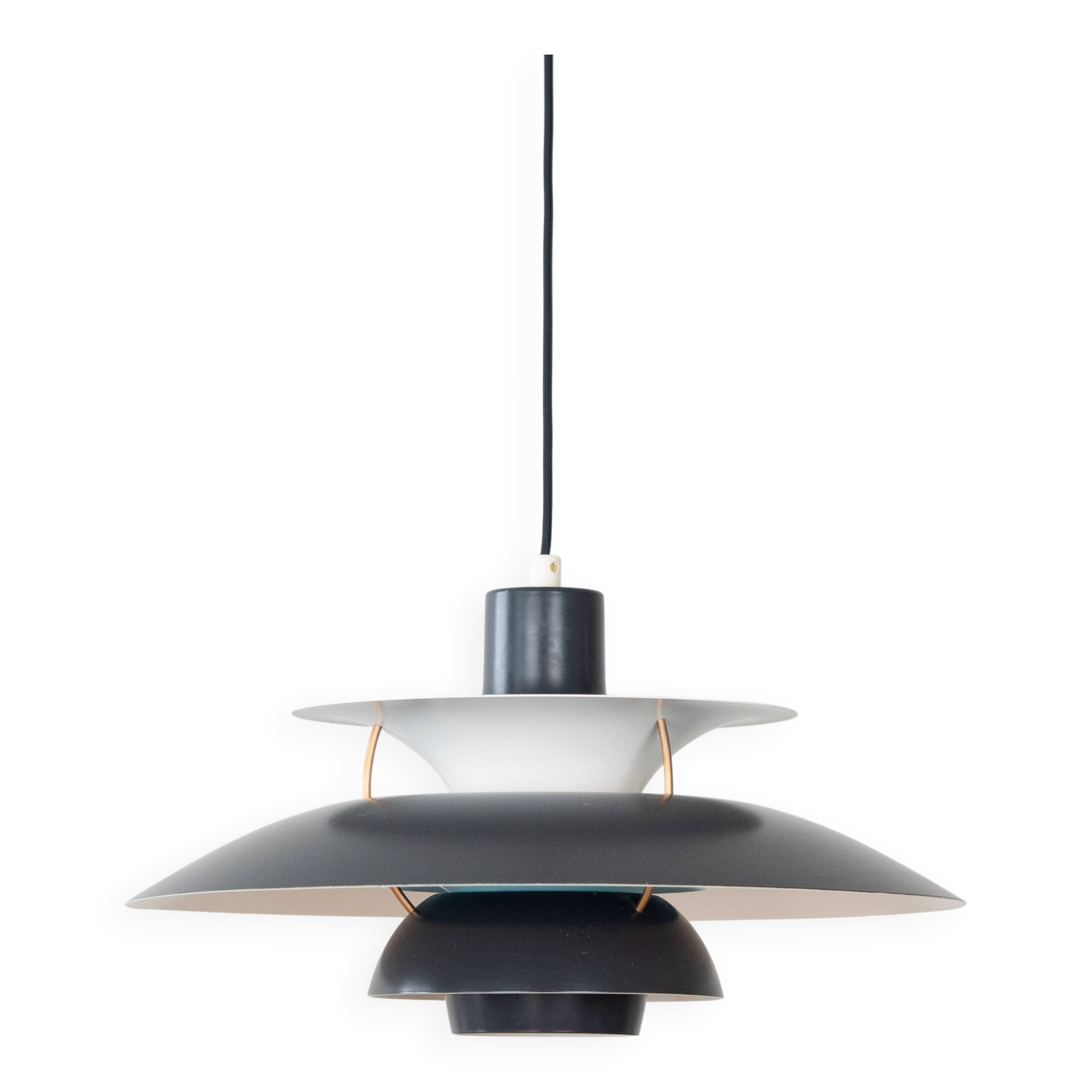 Danish PH 5 pendant lamp by Poul Henningsen, Louis Poulsen, 1958