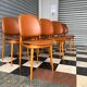 Series of 8 Pegase chairs by Baumann