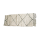 Berber carpet Beni Ouarain with diamonds - 67x171cm
