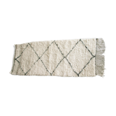 Berber carpet Beni Ouarain with diamonds - 67x171cm