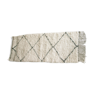 Tapis berbère Beni Ouarain à losanges - 67x171cm