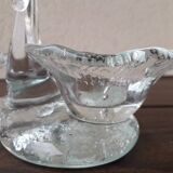 Blown glass salt cellar