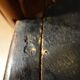 Oval Art Deco side table inlaid with a star, Sue & Mare style, circa
