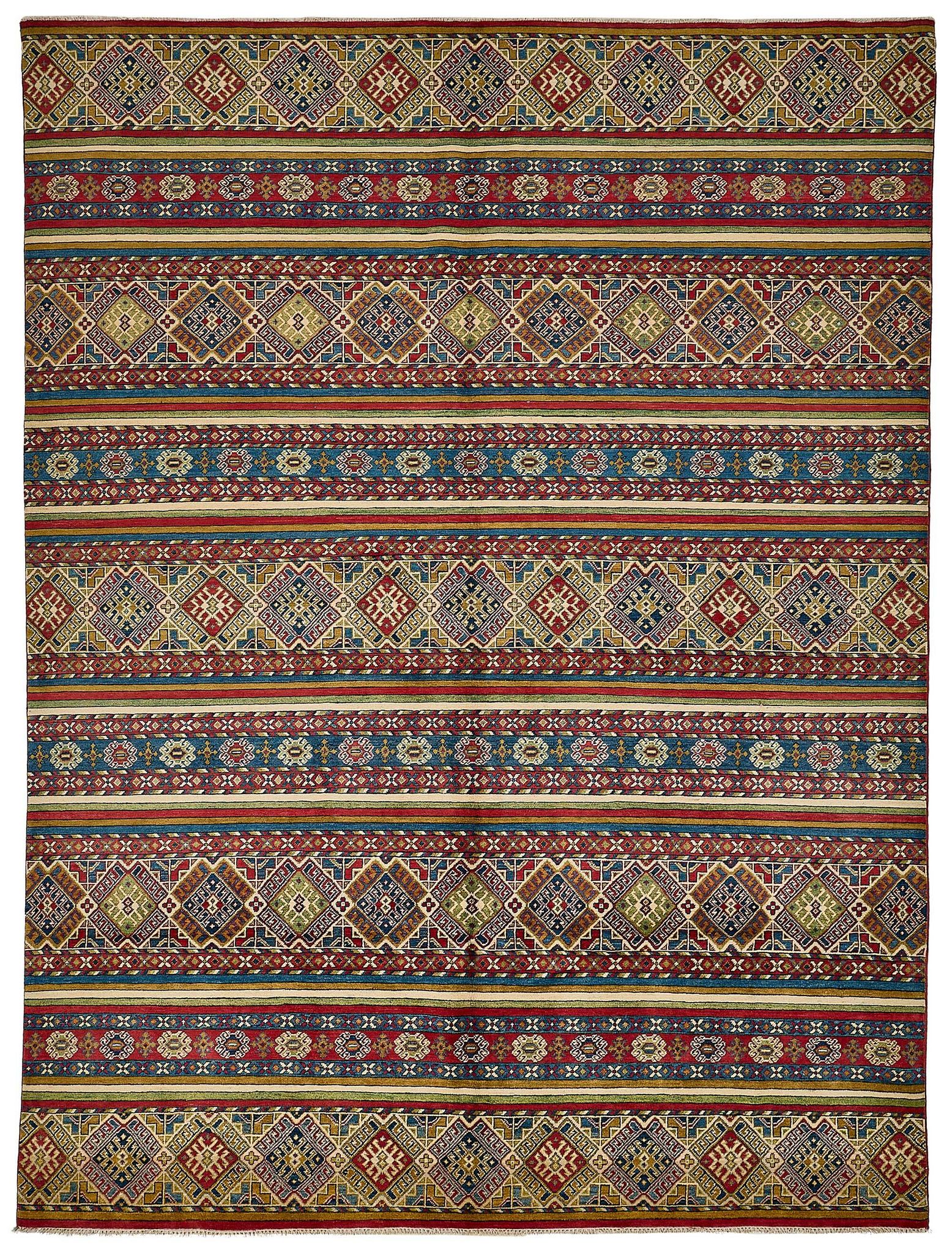 Turkish Handknotted Wool Oushak Rug 274 cm x 363 cm