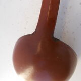 Vintage brown enamelled ladle