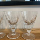 Set of 4 glasses wine Saint Louis model Guernsey