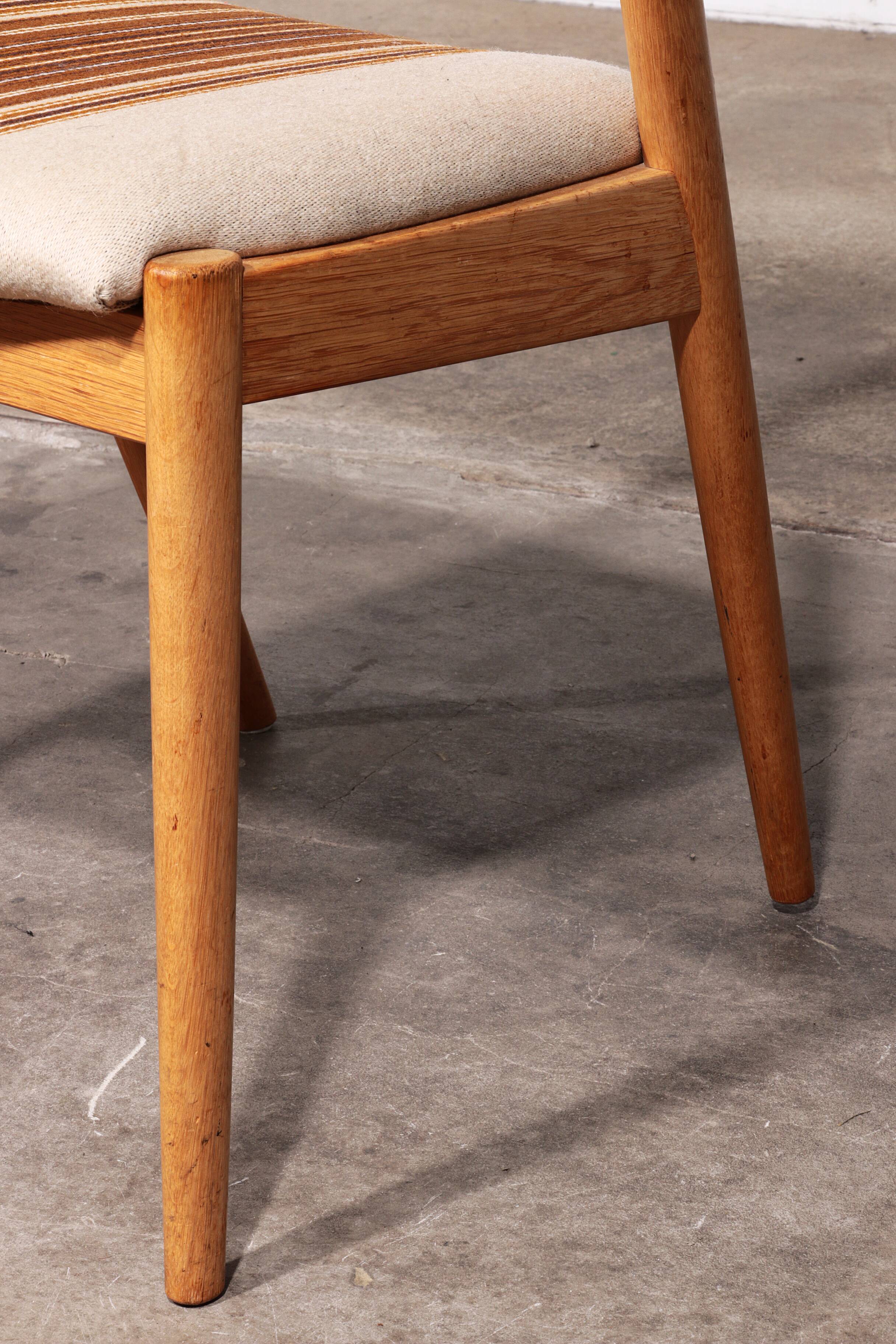 Kai Kristiansen 14 chairs Model 42 made by Schou Andersen 1960 Denmark