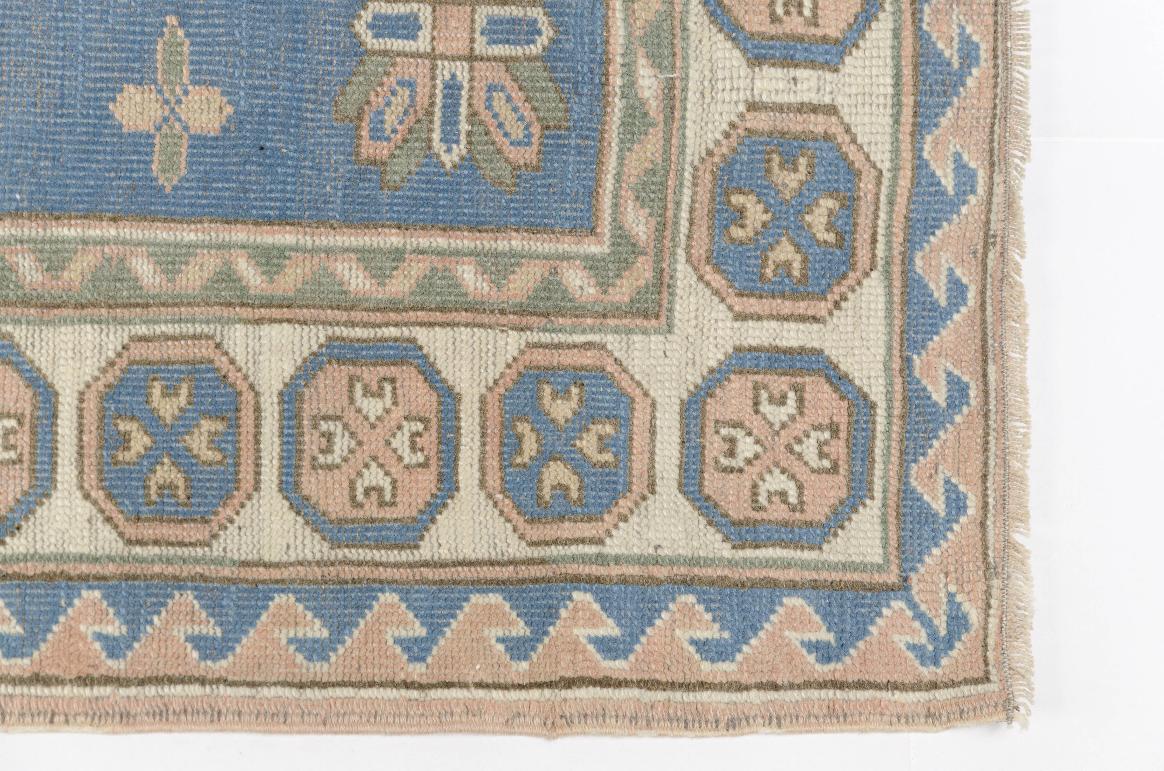 Geometric Anatolian Home Living Rug-3431