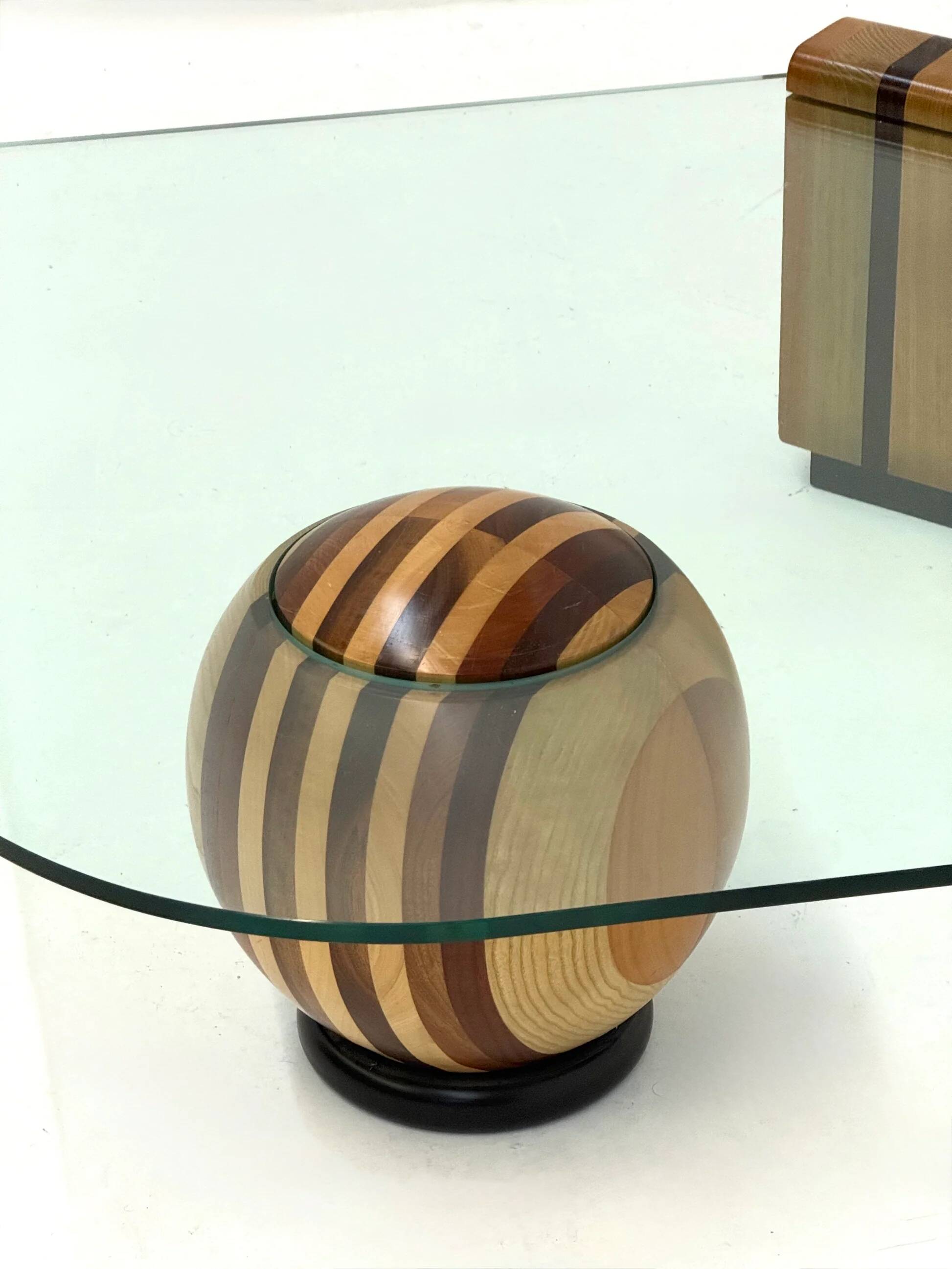 Vintage Metafora coffee table by Massimo & Lella Vignelli for Casigliani