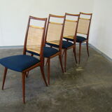 Quatre chaises vintage pour Lubcke