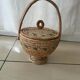 Handwoven African Basket – Fulani (Peul/Fulbe) Craft from Cameroon