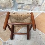 Child chair seated mulched