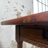 XXL table in solid dark walnut 3m