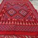 Red Berber kilim rug 140x185cm