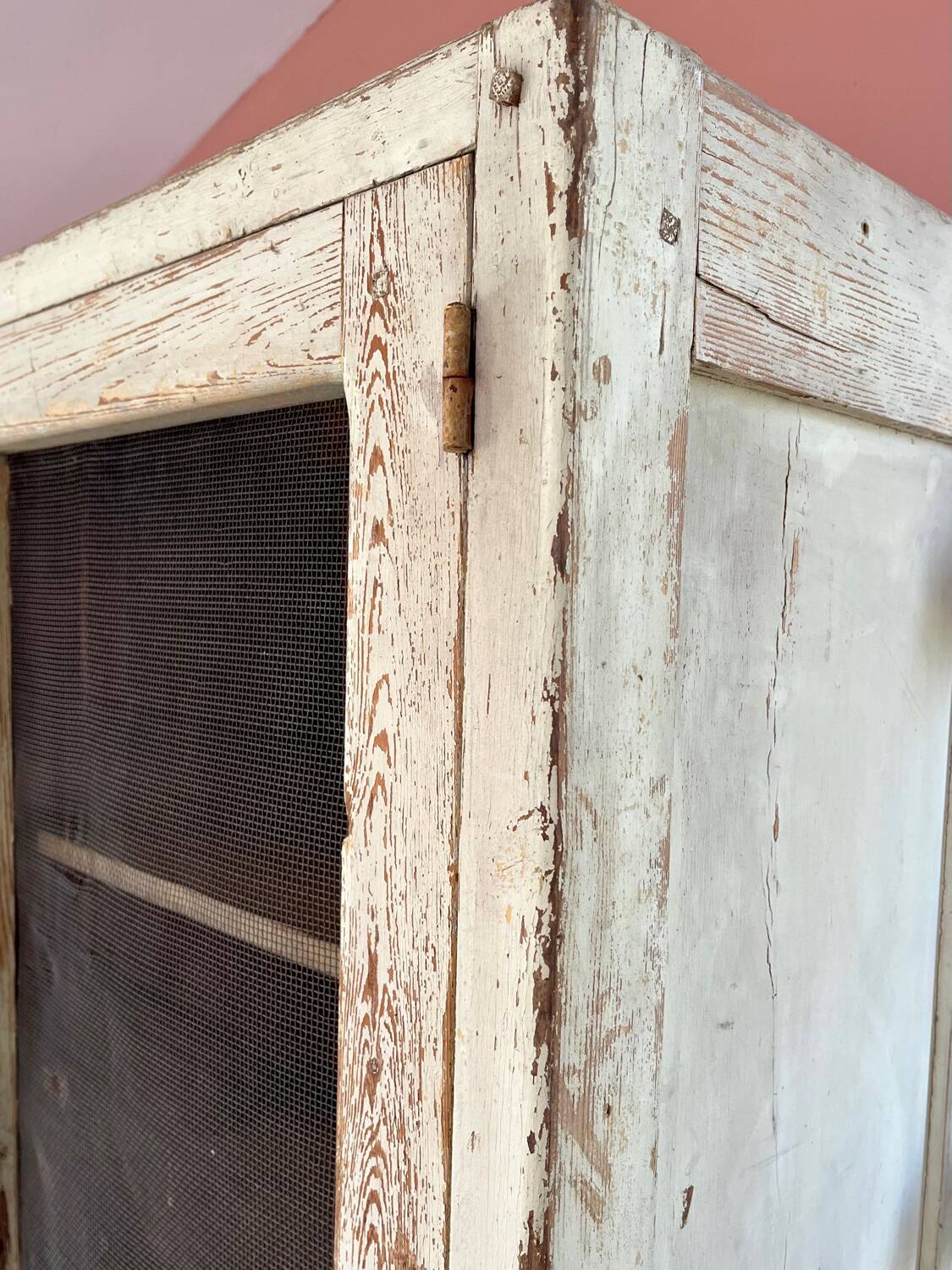 Buffet, dresser, pantry in patinated wood