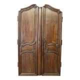 Pair of richly carved Louis XV doors