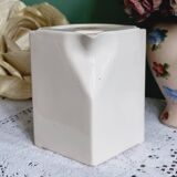 White cubic Digoin carafe