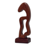 Free form wooden sculpture