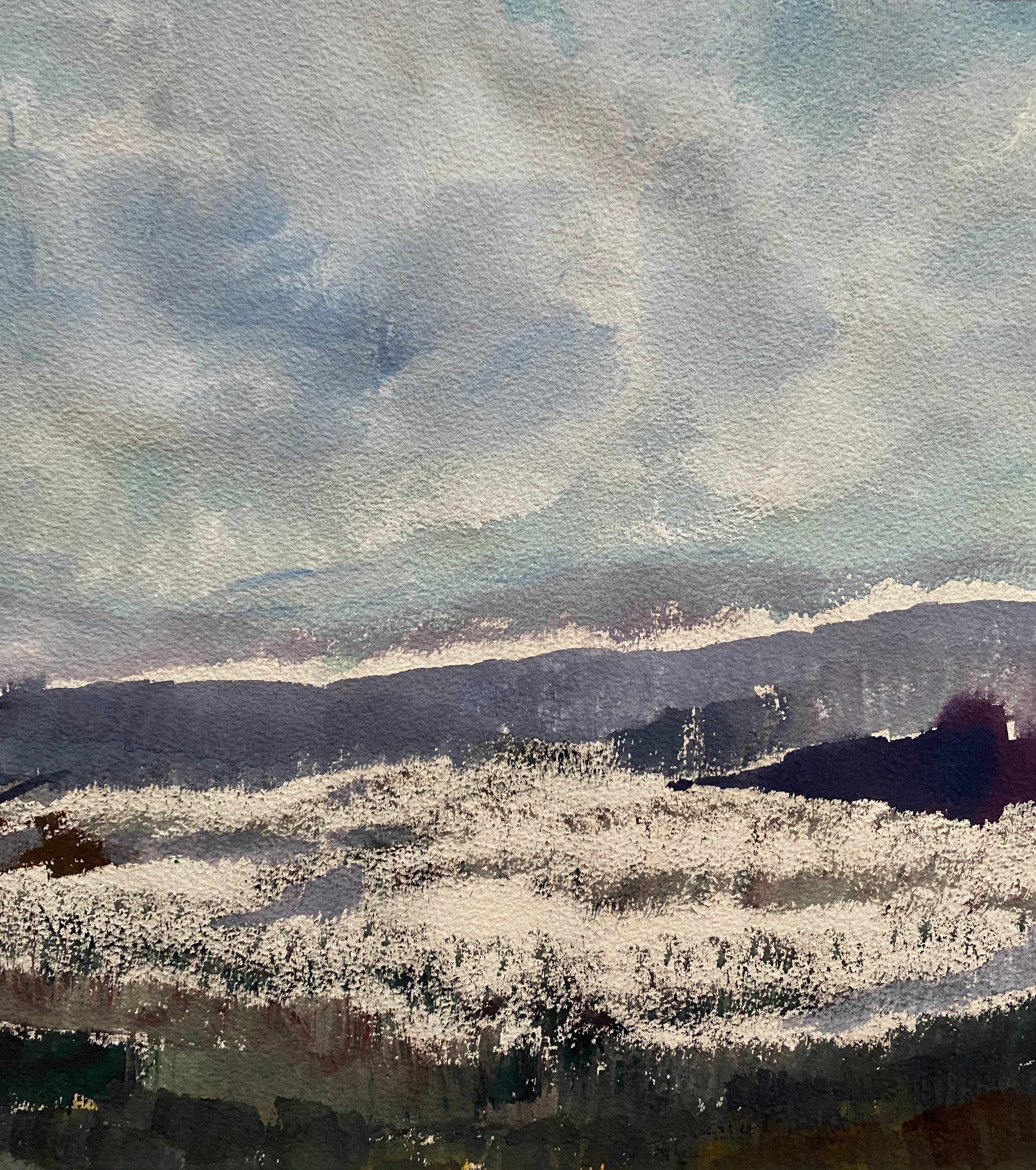 Painting «Snow Landscape» 1976