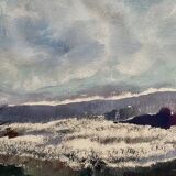 Painting «Snow Landscape» 1976