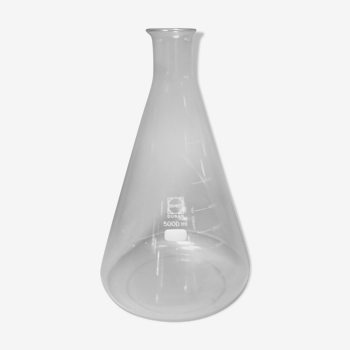 Vase Erlenmeyer apothicaire labo