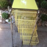 Yellow formica dessert