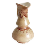 Mid-Century Ceramic Jug Vase by Roberto Rigon for Bertoncello, Signed, 1960s