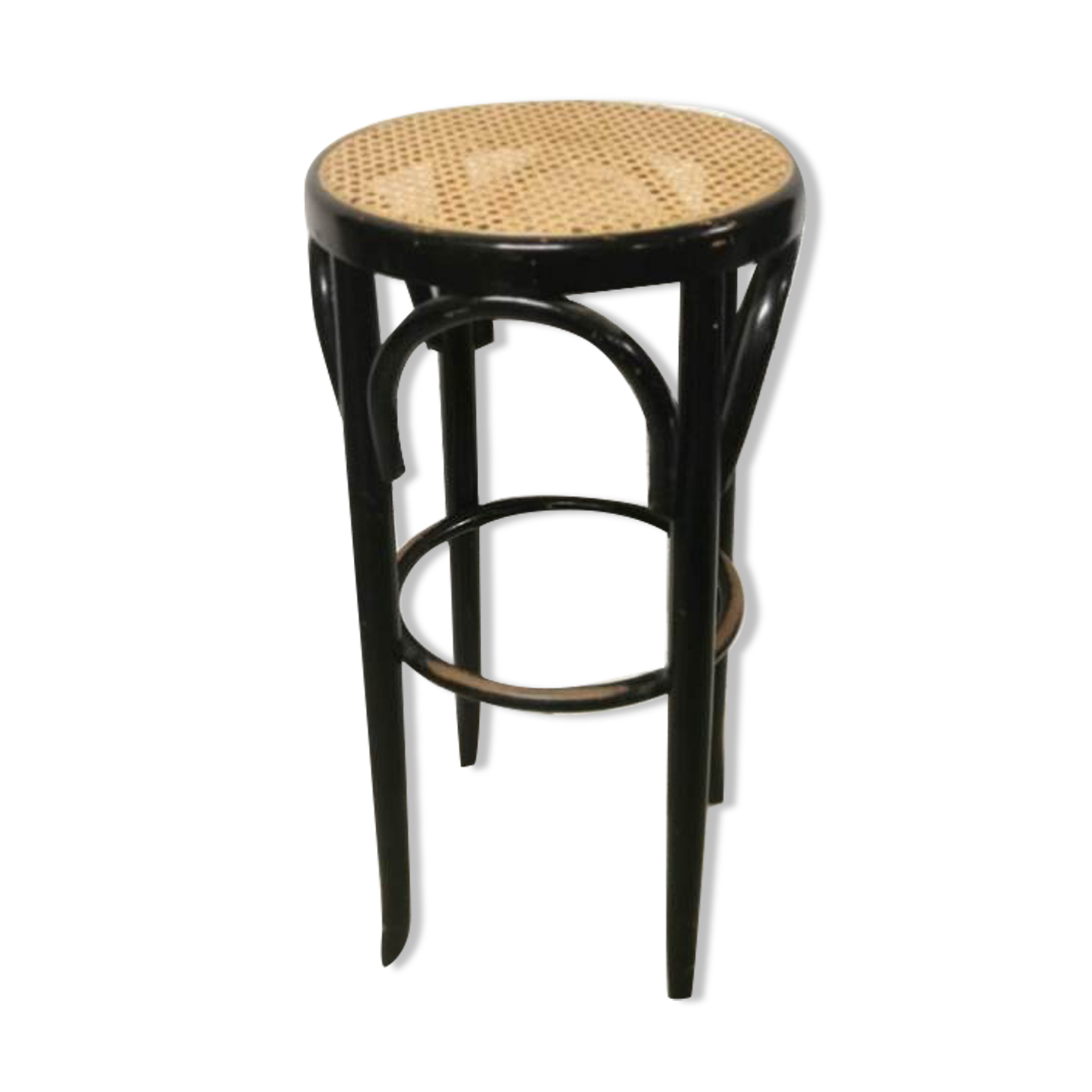 Canned seated bar stool
