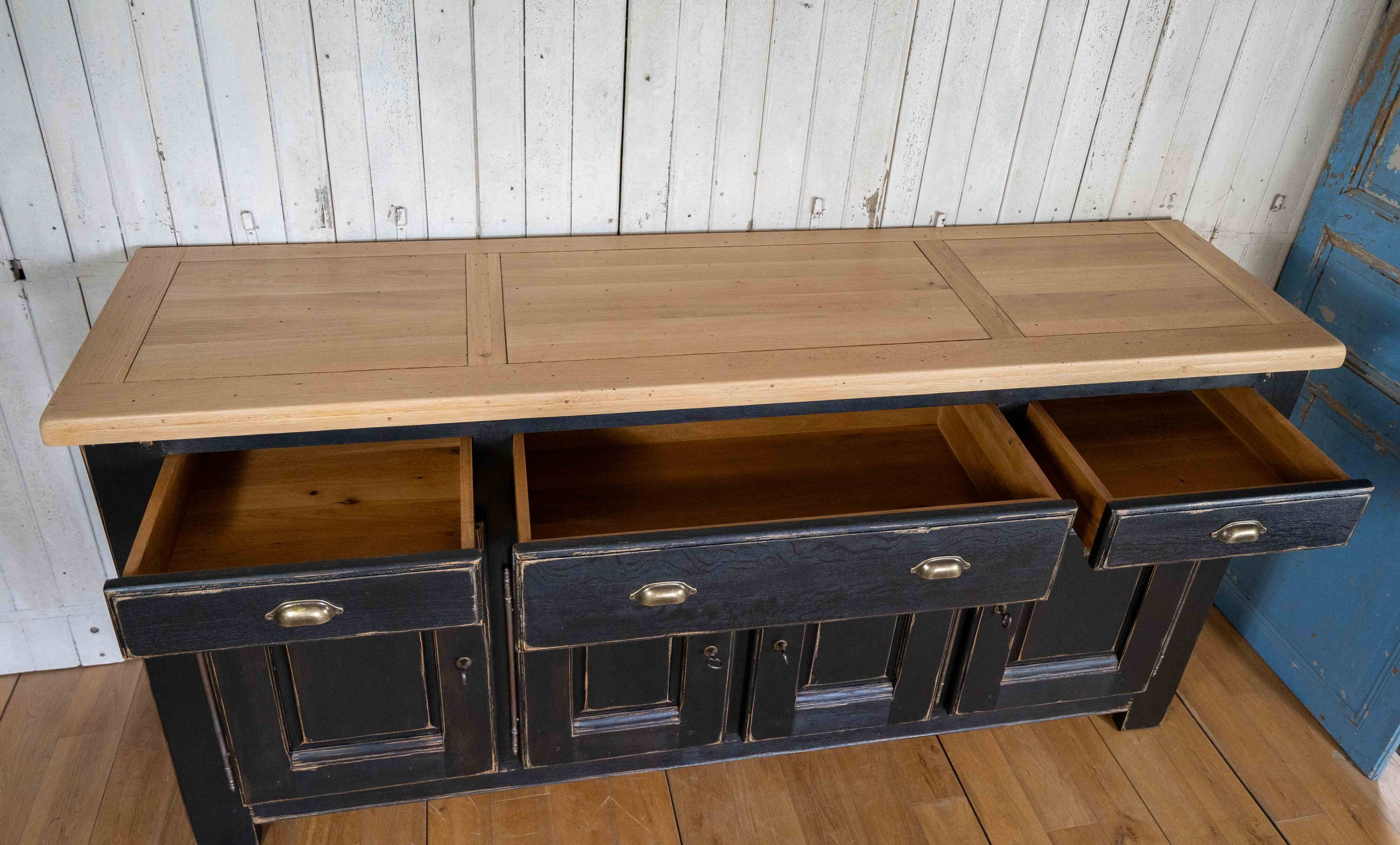 Refurbished trade furniture style sideboard