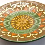 Vintage XL dish from the sixties from Puigdemont, Spain