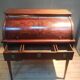 Mahogany roll desk from the 19th century